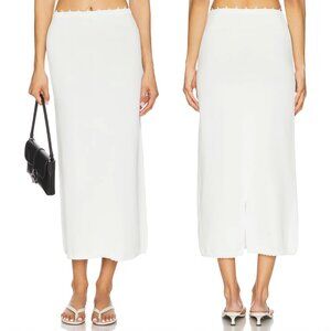 Amelie Teje Dalia Midi Skirt in White XS